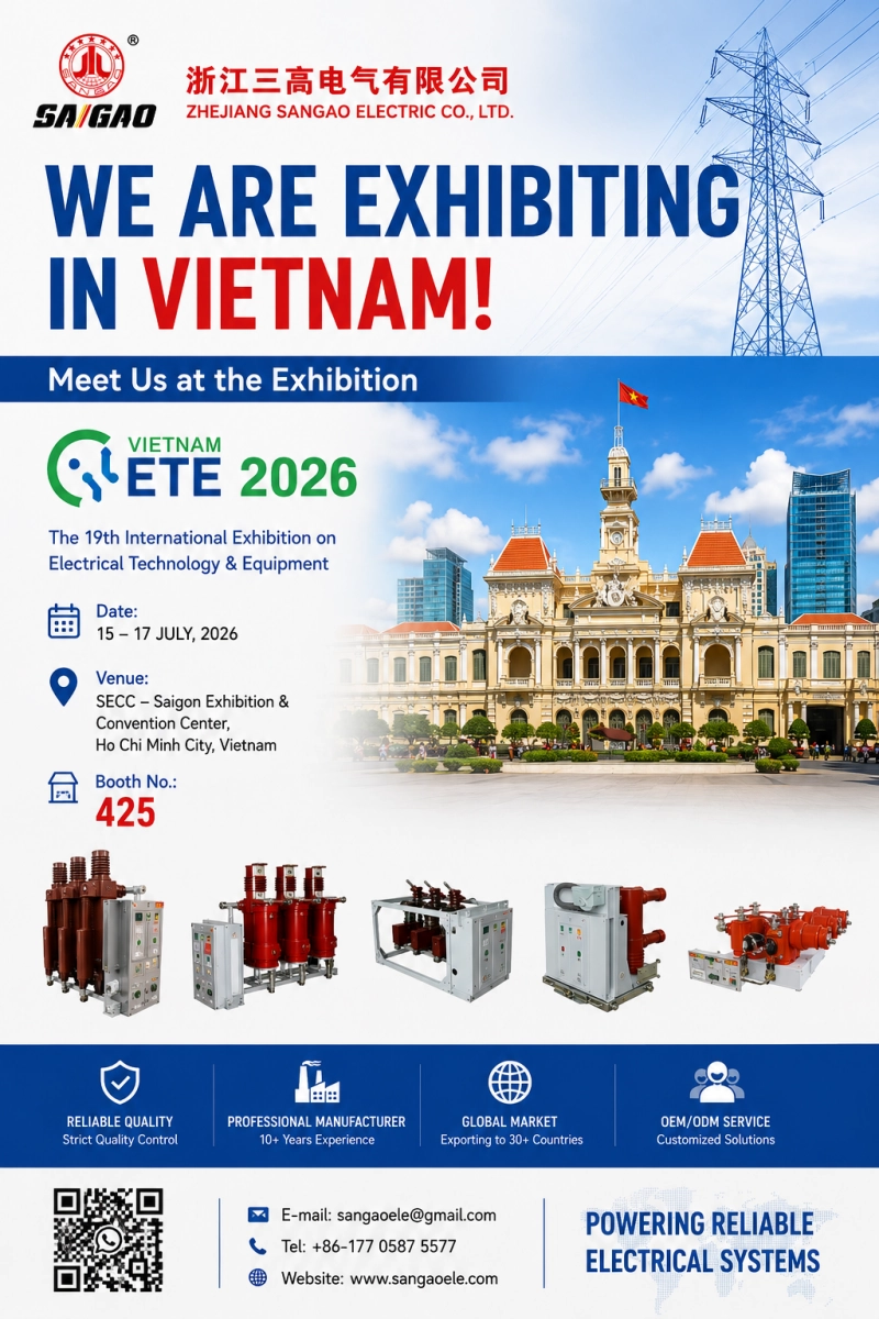 تشارك SANGAO في معرض ETE & Greenergy Expo 2026 في فيتنام